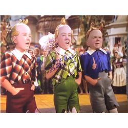 Wizard of Oz Jerry Maren signed 11x14