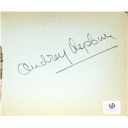 Audrey Hepburn vintage signature