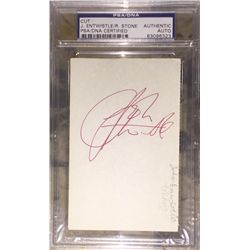 The WHO vintage signed