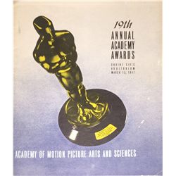 Academy Awards 19th program