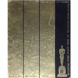 Academy Awards 30th program