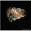 Image 3 : Jack Bly Sterling & Gold Overlay Eagle Ring