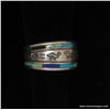 Image 8 : Sterling Petroglyph & Inlay Ring