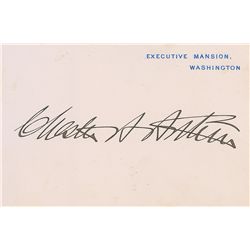 Chester A. Arthur