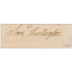 Declaration of Independence: Samuel Huntington