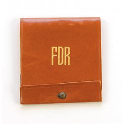 Franklin D. Roosevelt’s Leather Matchbook