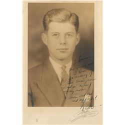 John F. Kennedy Signed Photograph