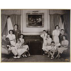 Kennedy Family Bachrach Photograph