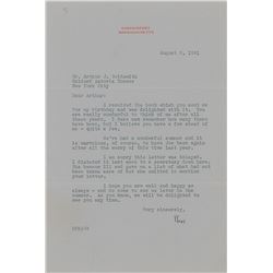 Rose Kennedy Collection of Three Letters