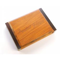 Lyndon B. Johnson’s Wooden Cigar Box