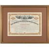 Image 1 : Cornelius Vanderbilt, Jr. Signed Stock Certificate