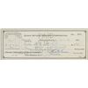 Image 2 : Thomas Edison Signed Check