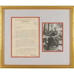 Henrietta Szold Typed Letter Signed