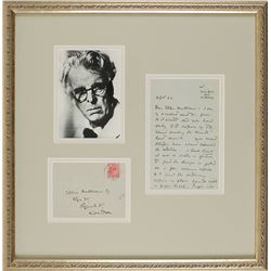 William Butler Yeats Autograph Letter Signed