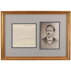 Ambrose Bierce Typed Letter Signed