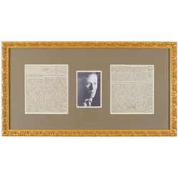 H. P. Lovecraft Autograph Letter Signed