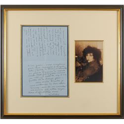 Colette Autograph Letter Signed