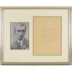 Maurice Ravel Typed Letter Signed