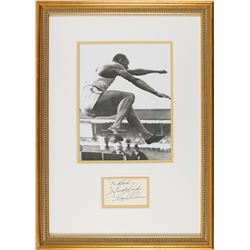 Jesse Owens Signature