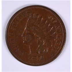 1874 INDIAN CENT XF
