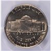 Image 3 : 1960 JEFFERSON NICKEL, PCGS MS-66   RARE!!