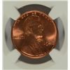 Image 2 : 1946 LINCOLN CENT, NGC MS-66 RED