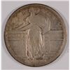 Image 1 : 1917 TYPE 1 STANDING LIBERTY QUARTER VF/ XF