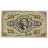 Image 1 : 1863 TEN CENT US FRACTIONAL CURRENCY FINE