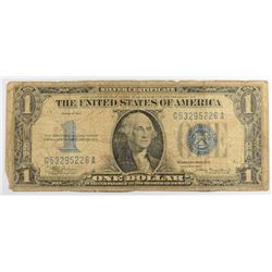 1934 $1 SILVER CERTIFICATE (FUNNY BACK) VG/F