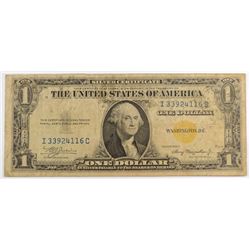 1935 $1 SILVER CERTIFICATE (NORTH AFRICAN) VG/F