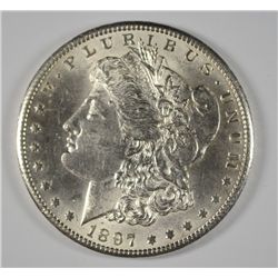 1897-S MORGAN DOLLAR MS-63