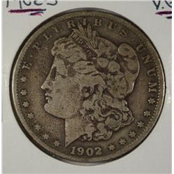 1902-S MORGAN DOLLAR VG