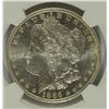 Image 2 : 1886 MORGAN SILVER DOLLAR, NGC MS-64 PL