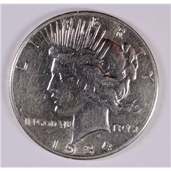 1934-S PEACE DOLLAR XF