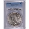 Image 1 : 1923-D PEACE DOLLAR PCGS MS-61