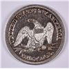 Image 2 : 1846 SEATED LIBERTY HALF BU CLEANED