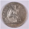 Image 1 : 1865-S SEATED LIBERTY HALF AU/BU