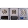 Image 2 : ( 2 ) 1944  NGC AU-58 AND ( 1 _ 1947 PCGS AU-58 WALKING LIBERTY HALF DOLLAR