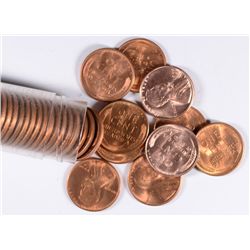 ROLL OF 1946-S LINCOLN CENTS CH BU