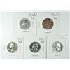 Image 1 : (5) 1963 PROOF WASHINGTON QUARTERS