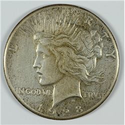 1928 PEACE DOLLAR VF
