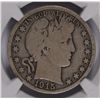 Image 2 : 1915 BARBER HALF DOLLAR NGC VG-8