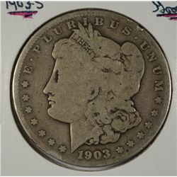 1903-S MORGAN DOLLAR GOOD