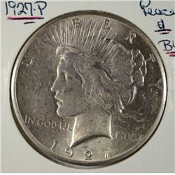 1927 PEACE DOLLAR CH BU