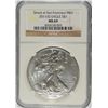 Image 1 : 2011 (S) SILVER AMERICAN EAGLE NGC MS-69