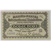 Image 1 : 1876 US INTERNATIONAL EXHIBITION (NO OVERPRINT, BLUE SERIAL #) CH CU