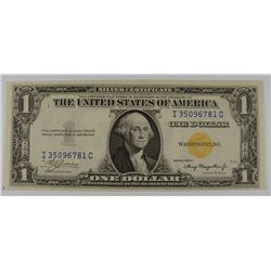 1935 $1 SILVER CERTIFICATE (NORTH AFRICAN) CH CU