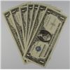 Image 1 : (7) 1957 $1 SILVER CERTIFICATES (STARS) CH CU