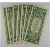 Image 2 : (7) 1957 $1 SILVER CERTIFICATES (STARS) CH CU