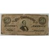 Image 1 : 1864 $50 CONFEDERATE STATES OF AMERICA NOTE